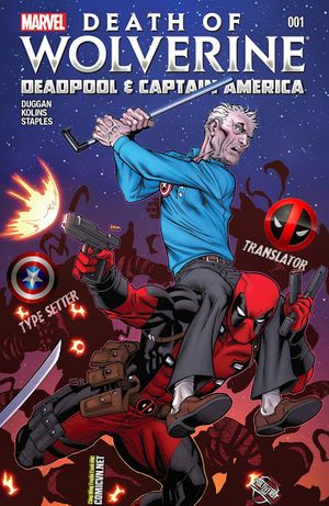 Truyện Tranh Death of Wolverine - Deadpool & Captain America